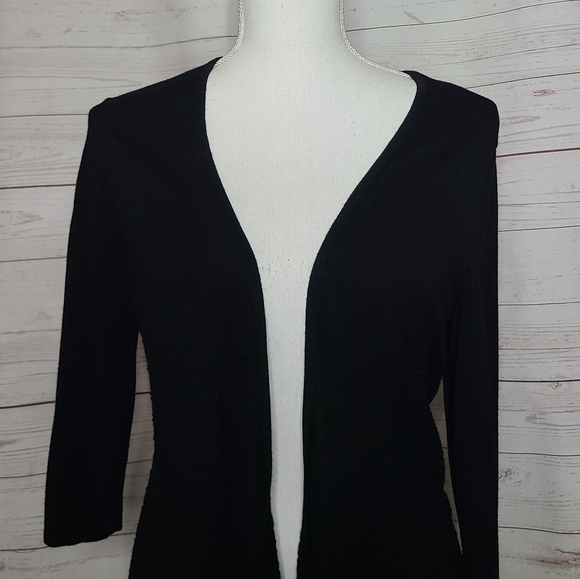 WHBM Black Lightweight Bottom Strips Open Front - Picture 5 of 9